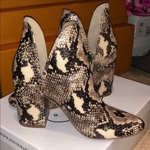 Worn one time SM booties